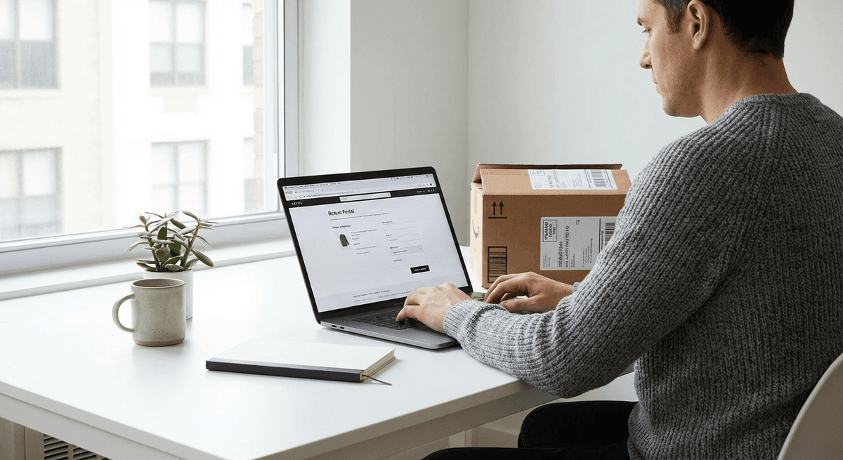 Gap online return process