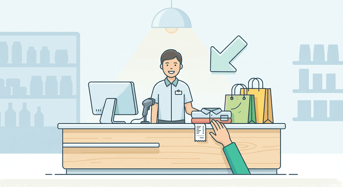 Marshalls in-store return process